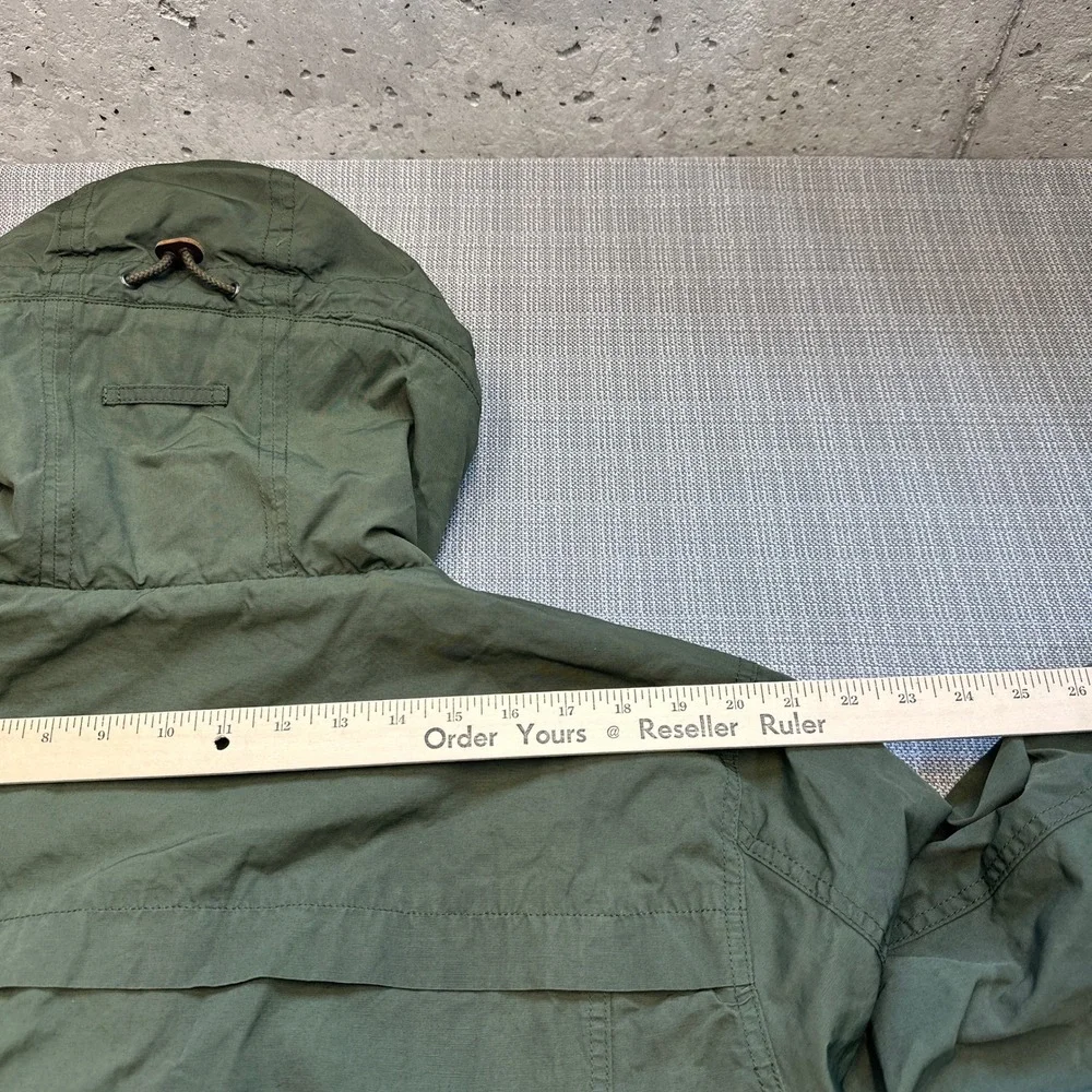 J. Crew Hooded Parka Mens XL Green‎ Field Jacket Wool Lined Utility Outfitter